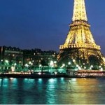 Paris nächtliche Bootsfahrt auf der Seine