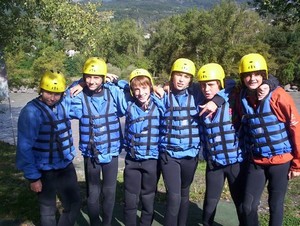 rafting sejour scolaire